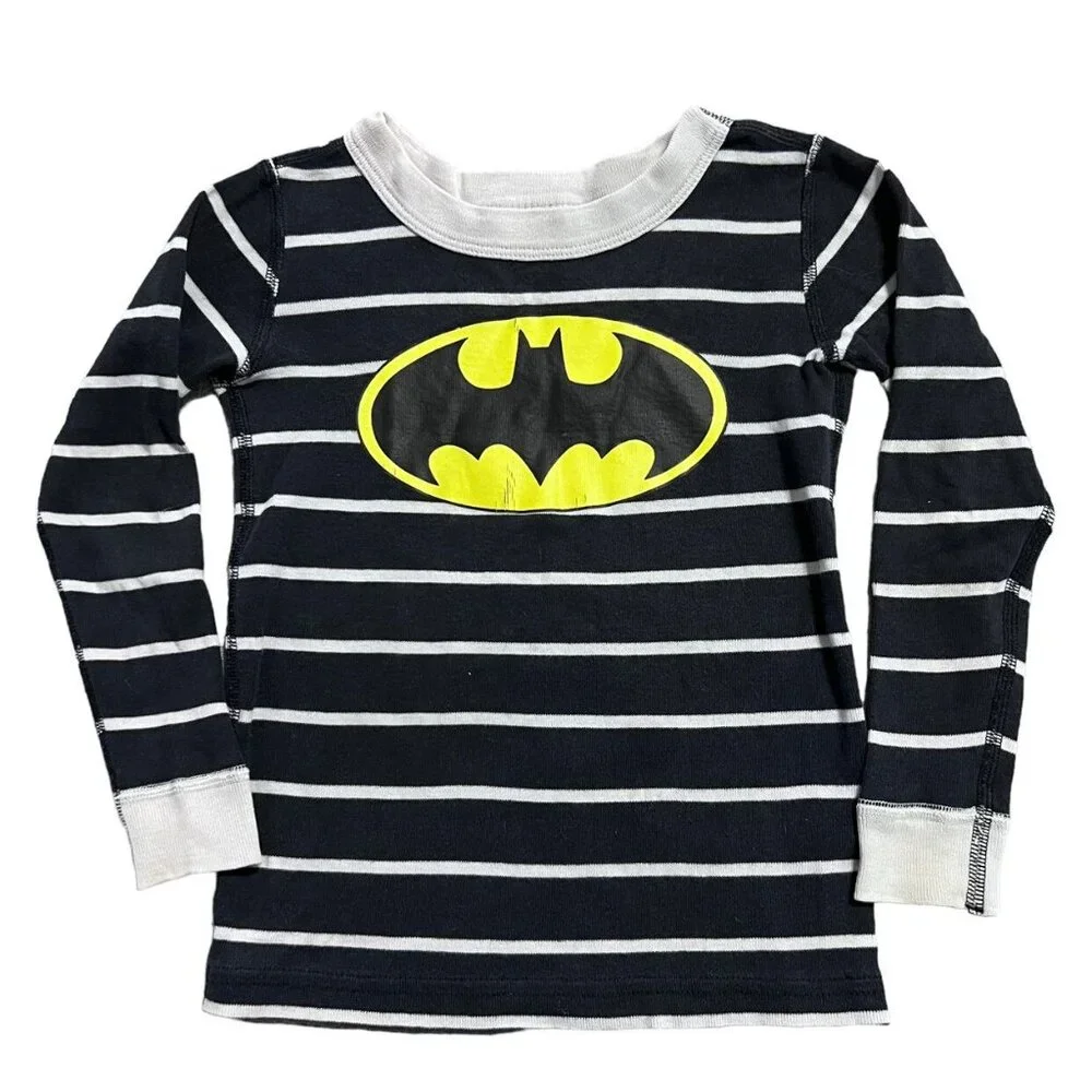 Hanna Andersson Sz 100 (4) Batman Pajamas